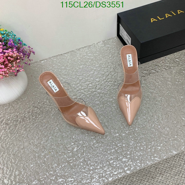 ALAIA-Women Shoes Code: DS3551 $: 115USD