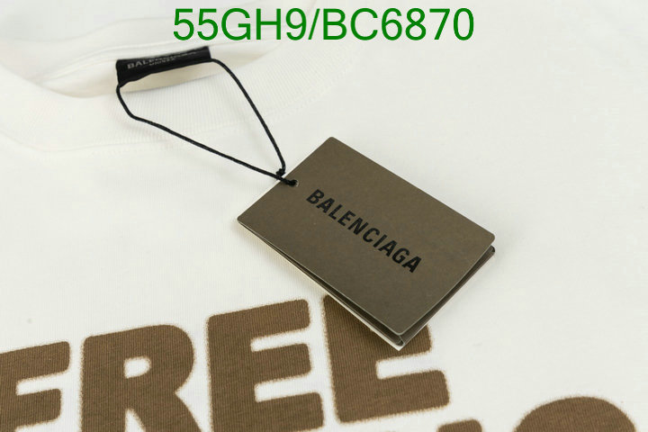 Balenciaga-Clothing Code: BC6870 $: 55USD