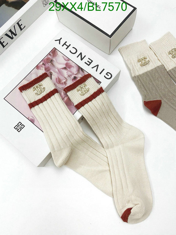 Chanel-Sock Code: BL7570 $: 29USD