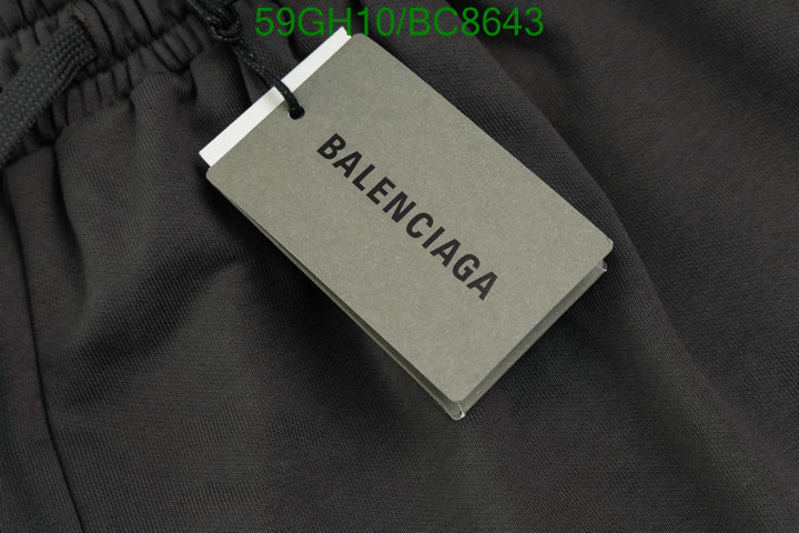 Balenciaga-Clothing Code: BC8643 $: 59USD