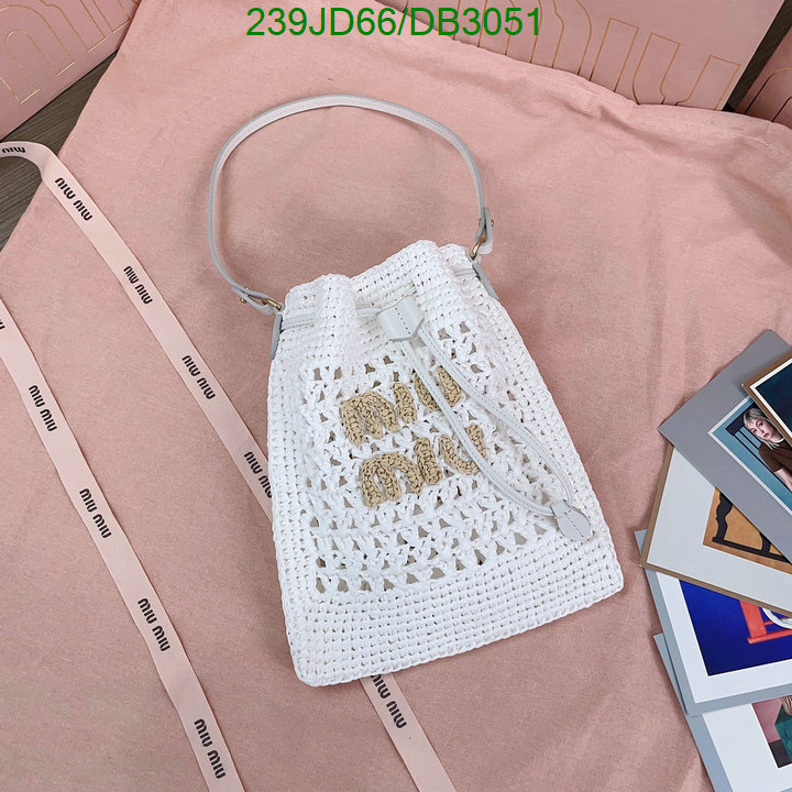 Miu Miu-Bag-Mirror Quality Code: DB3051 $: 239USD