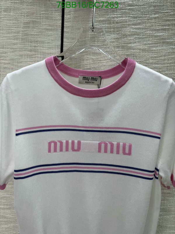 MIUMIU-Clothing Code: BC7263 $: 79USD