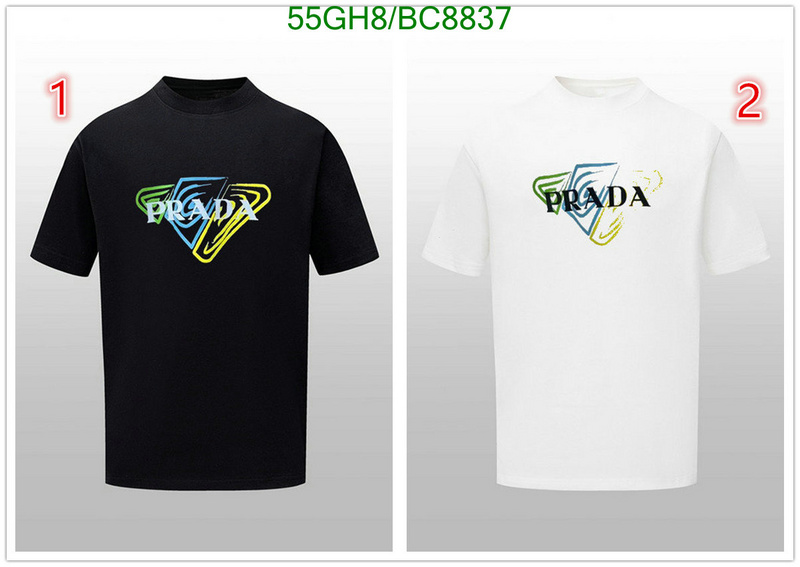 Prada-Clothing Code: BC8837 $: 55USD