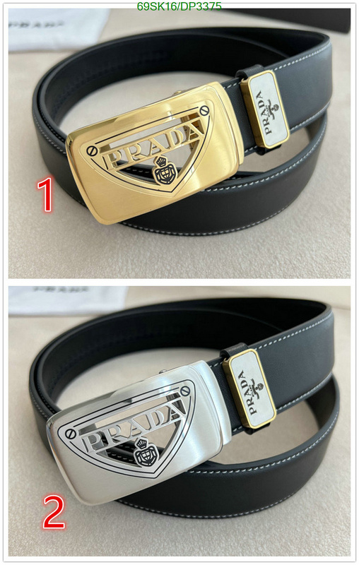 Prada-Belts Code: DP3375 $: 69USD