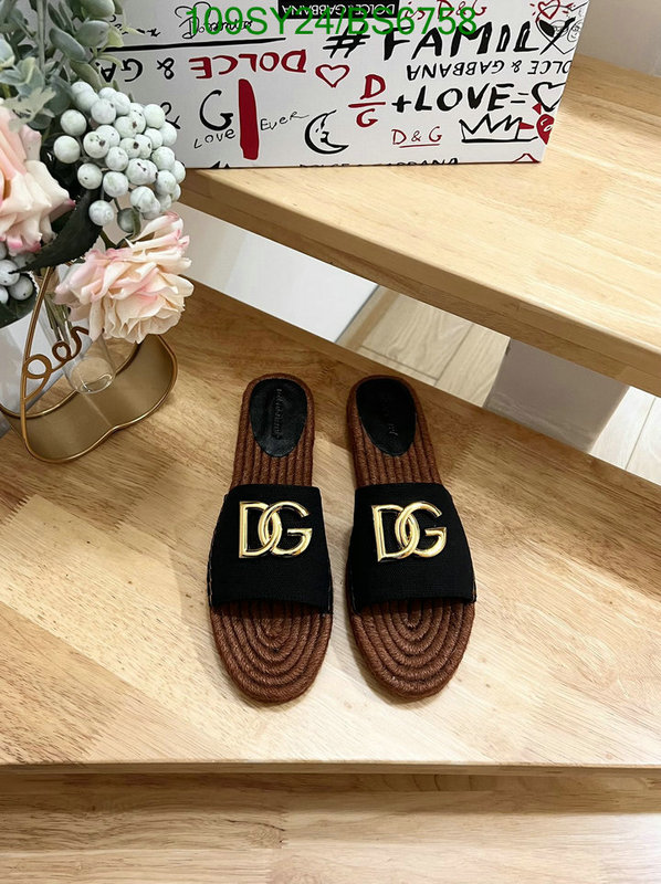 D&G-Women Shoes Code: BS6758 $: 109USD