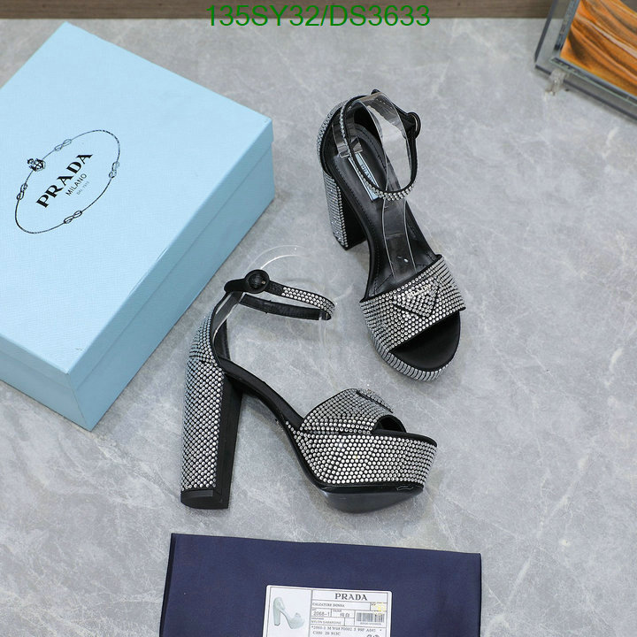 Prada-Women Shoes Code: DS3633 $: 135USD