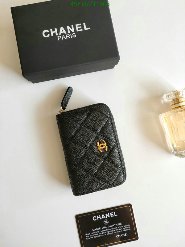 Chanel-Wallet(4A) Code: ZT1603 $: 45USD