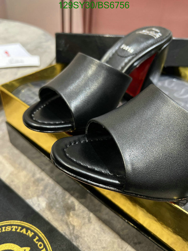 Christian Louboutin-Women Shoes Code: BS6756 $: 129USD