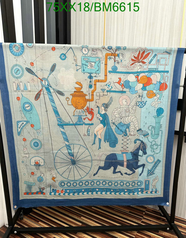 Hermes-Scarf Code: BM6615 $: 75USD