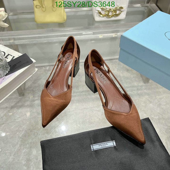 Prada-Women Shoes Code: DS3648 $: 125USD