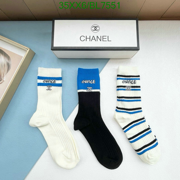 Chanel-Sock Code: BL7551 $: 35USD