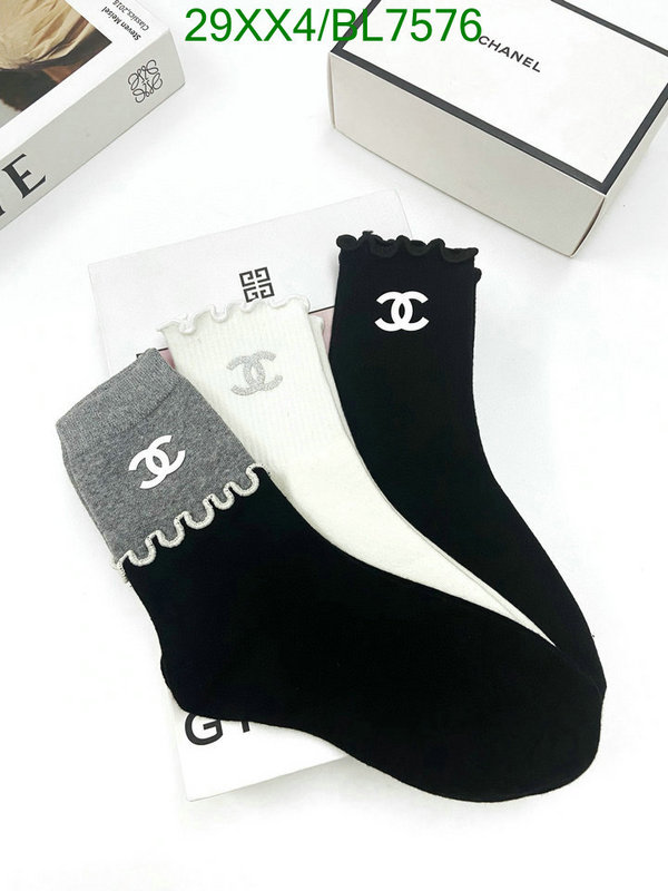 Chanel-Sock Code: BL7576 $: 29USD