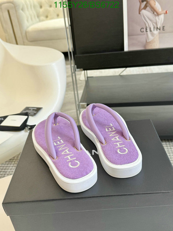 Chanel-Women Shoes Code: BS6722 $: 115USD
