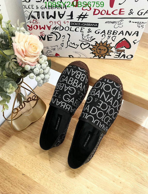 D&G-Women Shoes Code: BS6759 $: 109USD