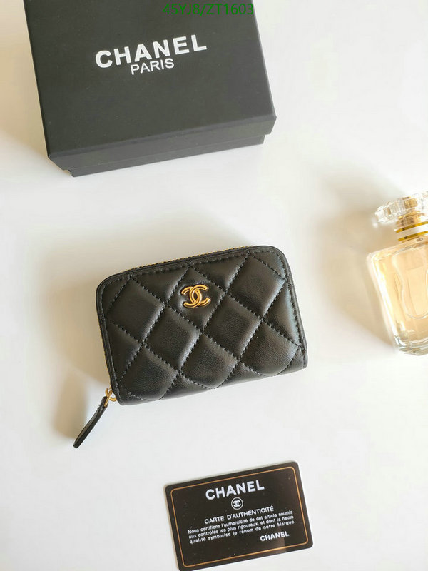 Chanel-Wallet(4A) Code: ZT1603 $: 45USD