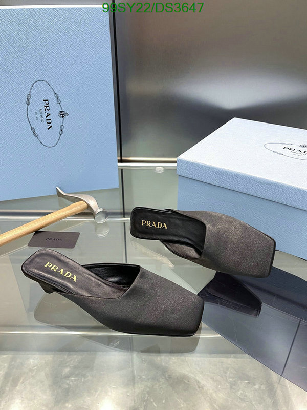 Prada-Women Shoes Code: DS3647 $: 99USD