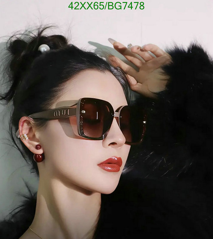 MiuMiu-Glasses Code: BG7478 $: 42USD