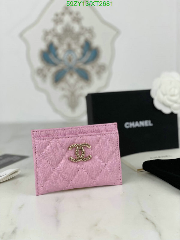 Chanel-Wallet(4A) Code: XT2681 $: 59USD