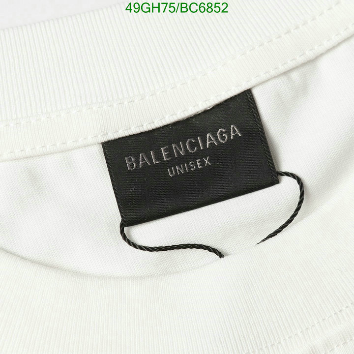 Balenciaga-Clothing Code: BC6852 $: 49USD