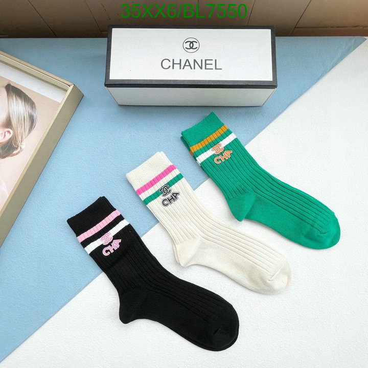 Chanel-Sock Code: BL7550 $: 35USD