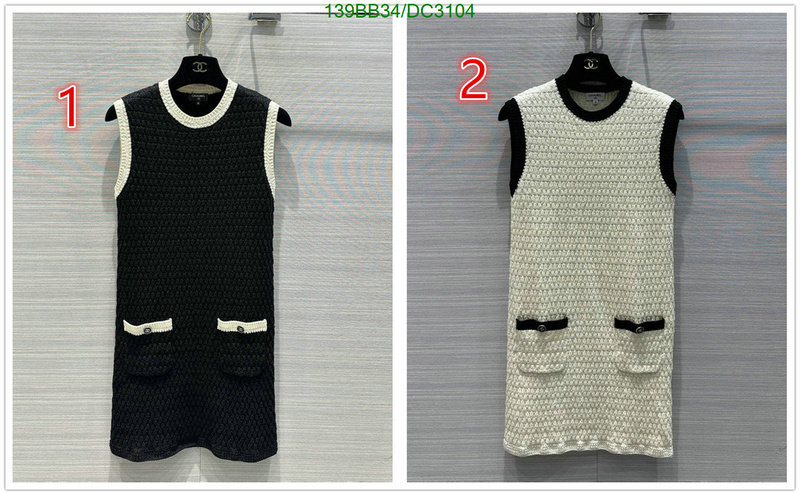 Chanel-Clothing Code: DC3104 $: 139USD