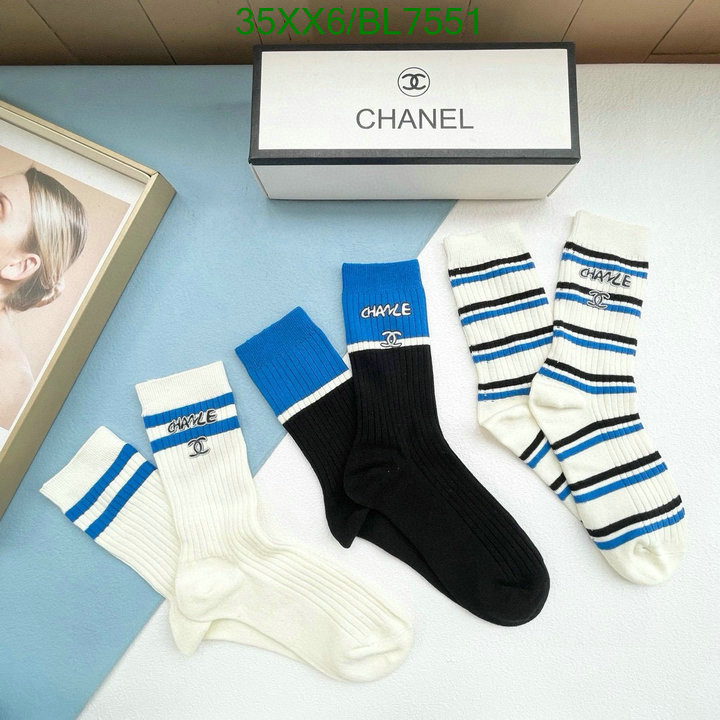 Chanel-Sock Code: BL7551 $: 35USD