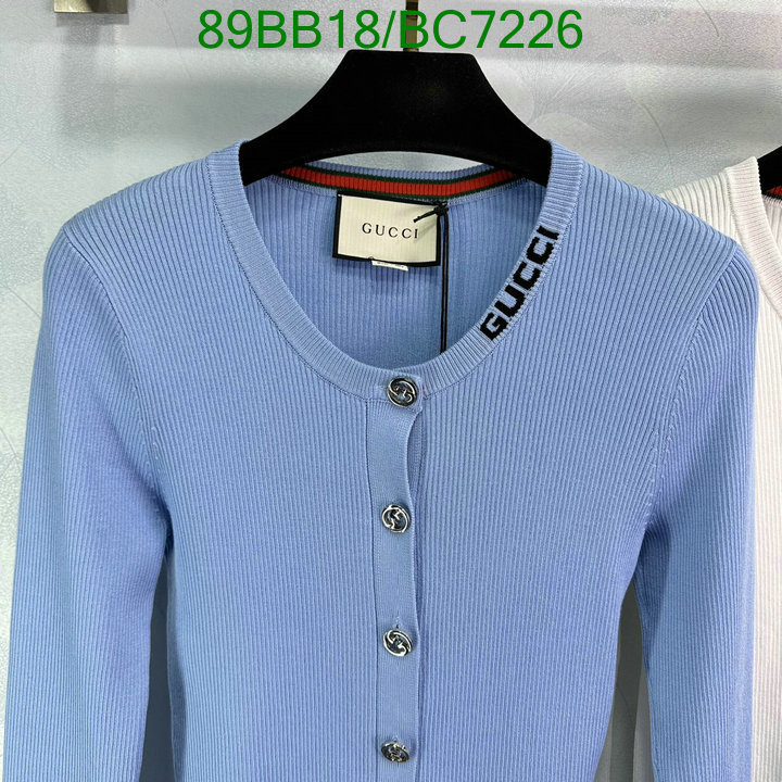 Gucci-Clothing Code: BC7226 $: 89USD