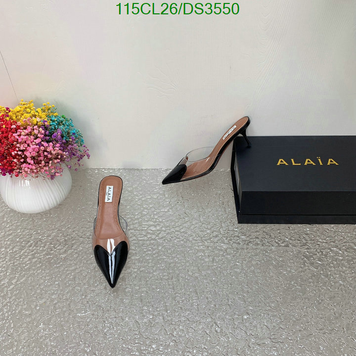 ALAIA-Women Shoes Code: DS3550 $: 115USD