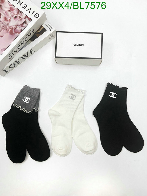 Chanel-Sock Code: BL7576 $: 29USD