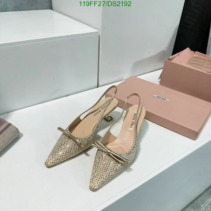 Miu Miu-Women Shoes Code: DS2192 $: 119USD