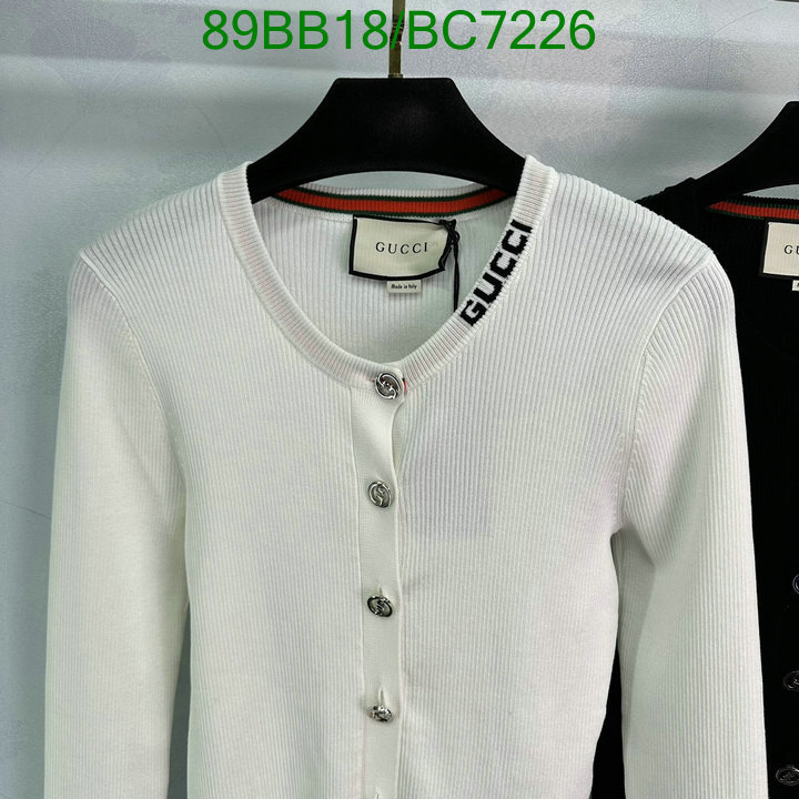 Gucci-Clothing Code: BC7226 $: 89USD