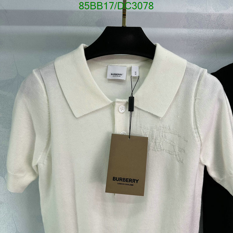 Burberry-Clothing Code: DC3078 $: 85USD
