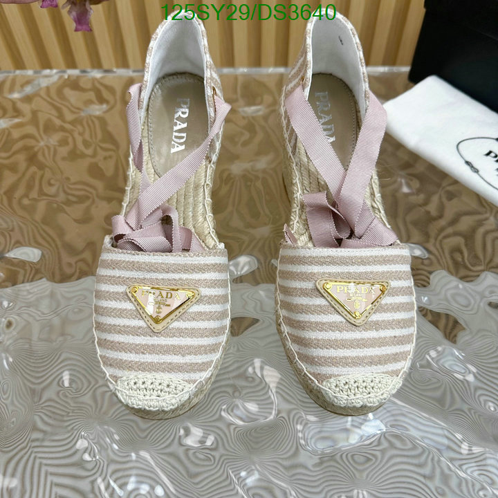 Prada-Women Shoes Code: DS3640 $: 125USD