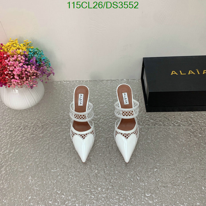 ALAIA-Women Shoes Code: DS3552 $: 115USD