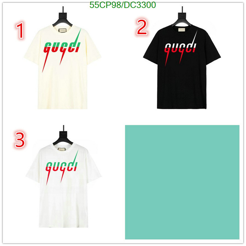 Gucci-Clothing Code: DC3300 $: 55USD