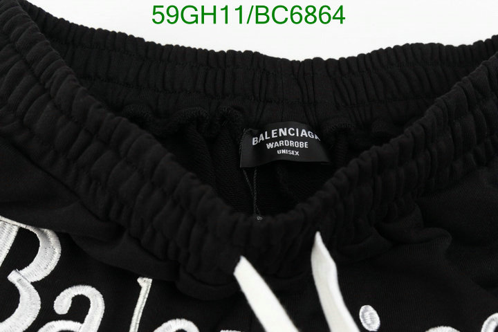 Balenciaga-Clothing Code: BC6864 $: 59USD