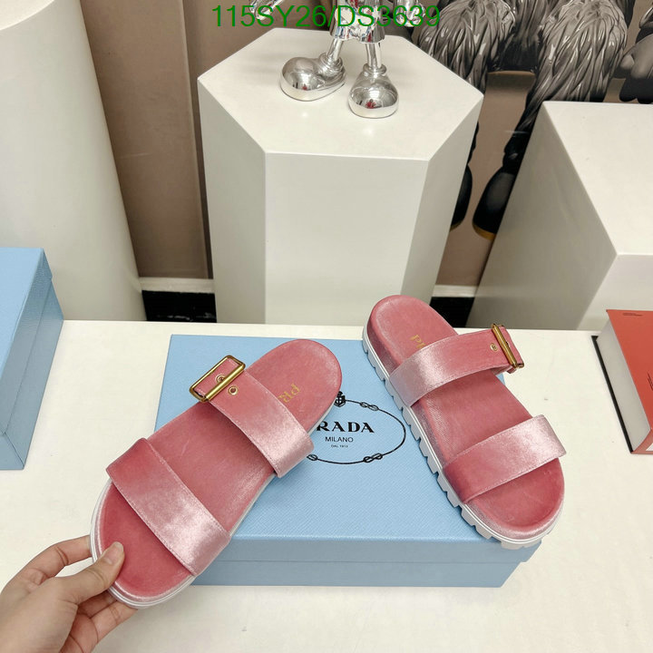 Prada-Women Shoes Code: DS3639 $: 115USD