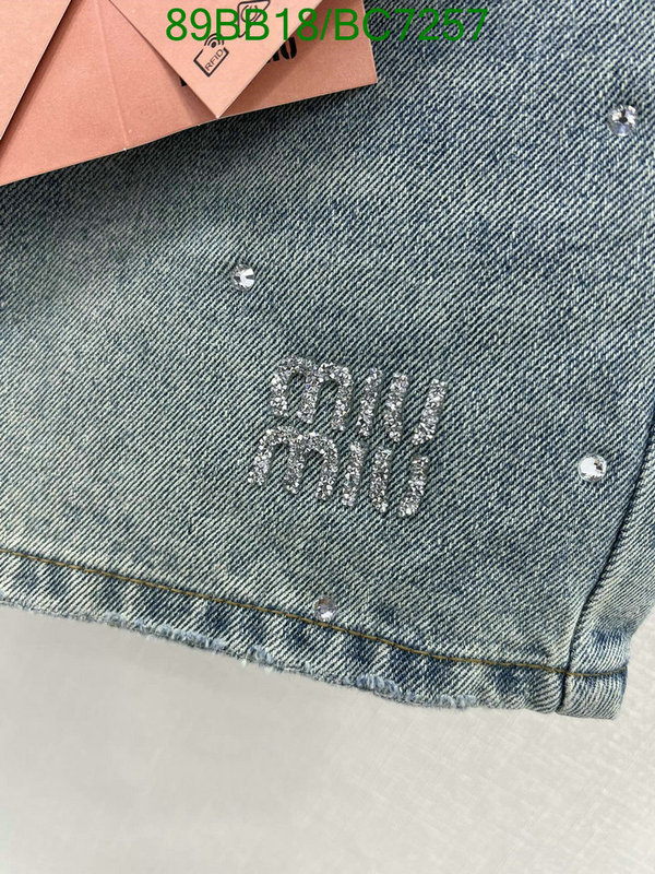 MIUMIU-Clothing Code: BC7257 $: 89USD