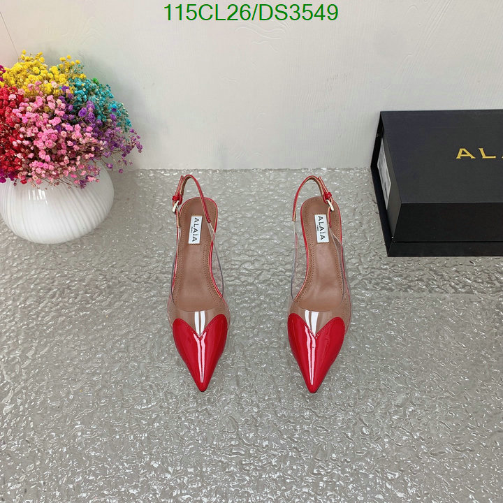 ALAIA-Women Shoes Code: DS3549 $: 115USD