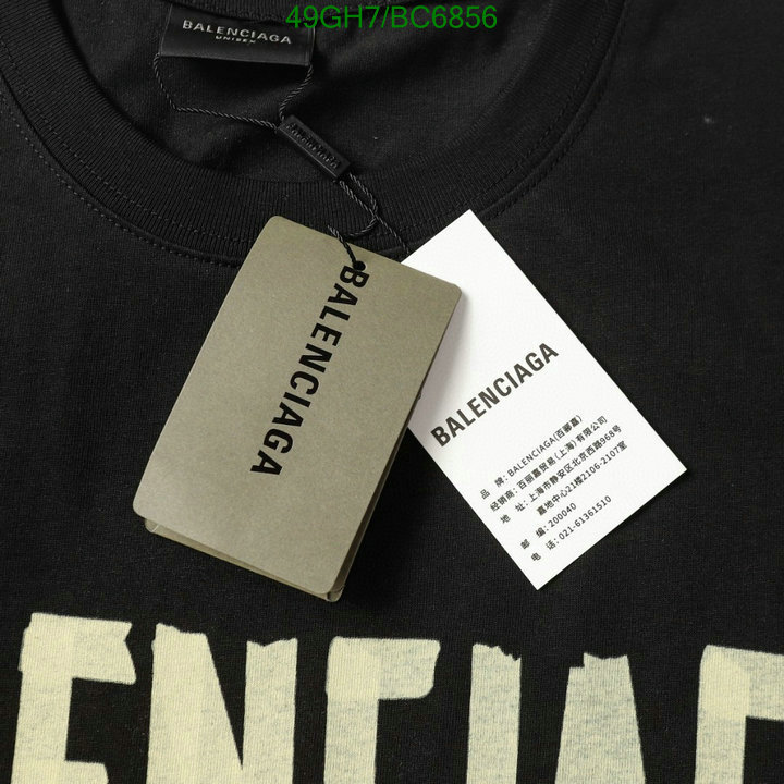 Balenciaga-Clothing Code: BC6856 $: 49USD