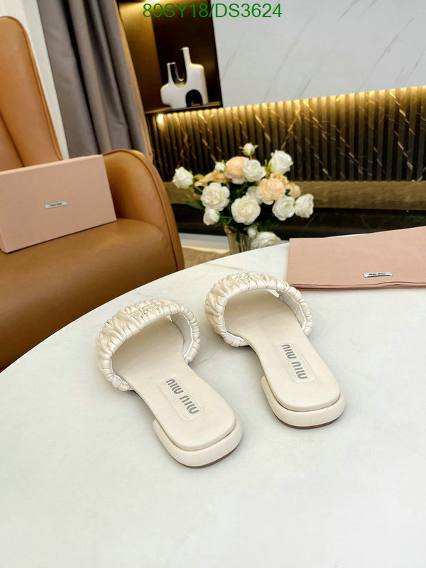 Miu Miu-Women Shoes Code: DS3624 $: 89USD