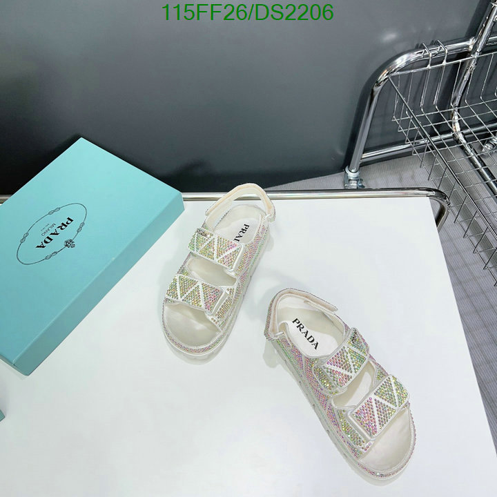 Prada-Women Shoes Code: DS2206 $: 115USD