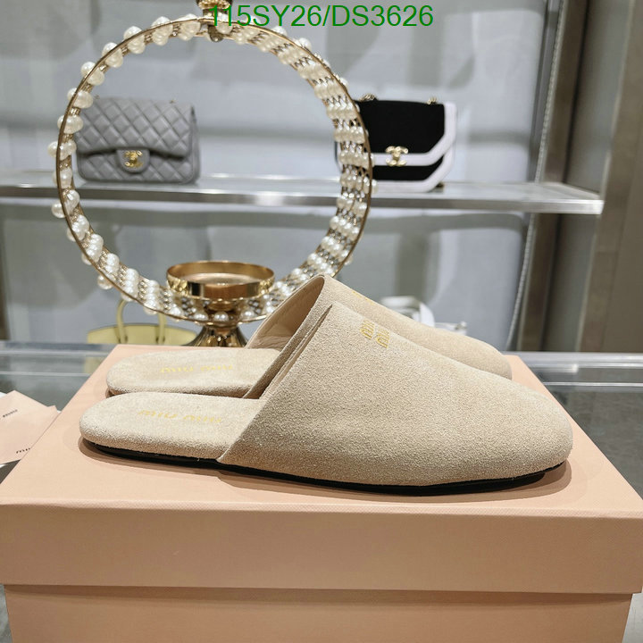 Miu Miu-Women Shoes Code: DS3626 $: 115USD