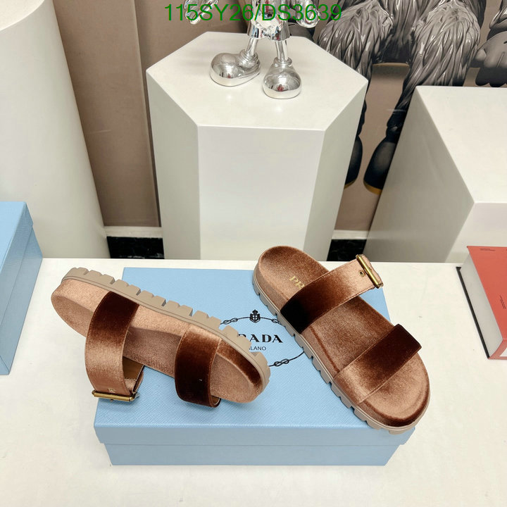 Prada-Women Shoes Code: DS3639 $: 115USD