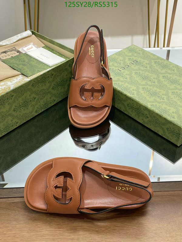 Gucci-Women Shoes Code: RS5315 $: 125USD