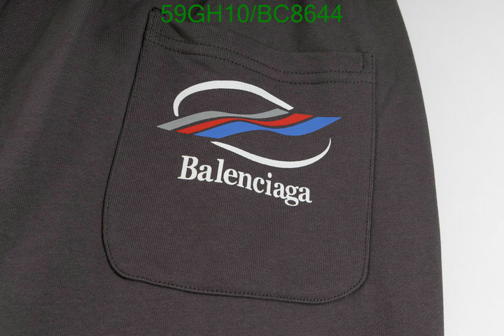 Balenciaga-Clothing Code: BC8644 $: 59USD