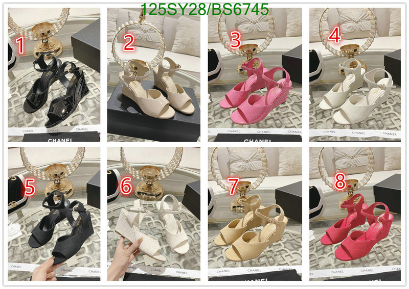 Chanel-Women Shoes Code: BS6745 $: 125USD