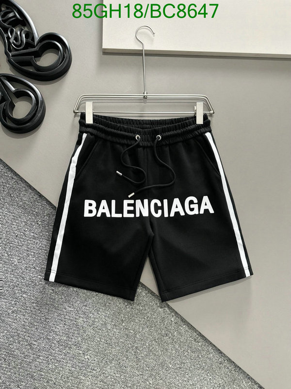 Balenciaga-Clothing Code: BC8647 $: 85USD
