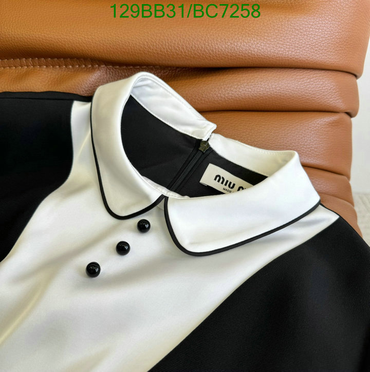 MIUMIU-Clothing Code: BC7258 $: 129USD