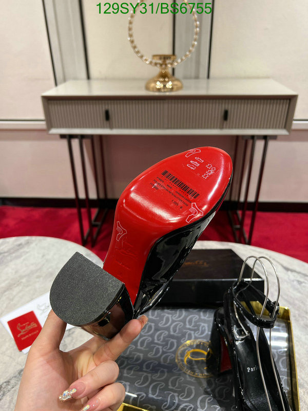 Christian Louboutin-Women Shoes Code: BS6755 $: 129USD